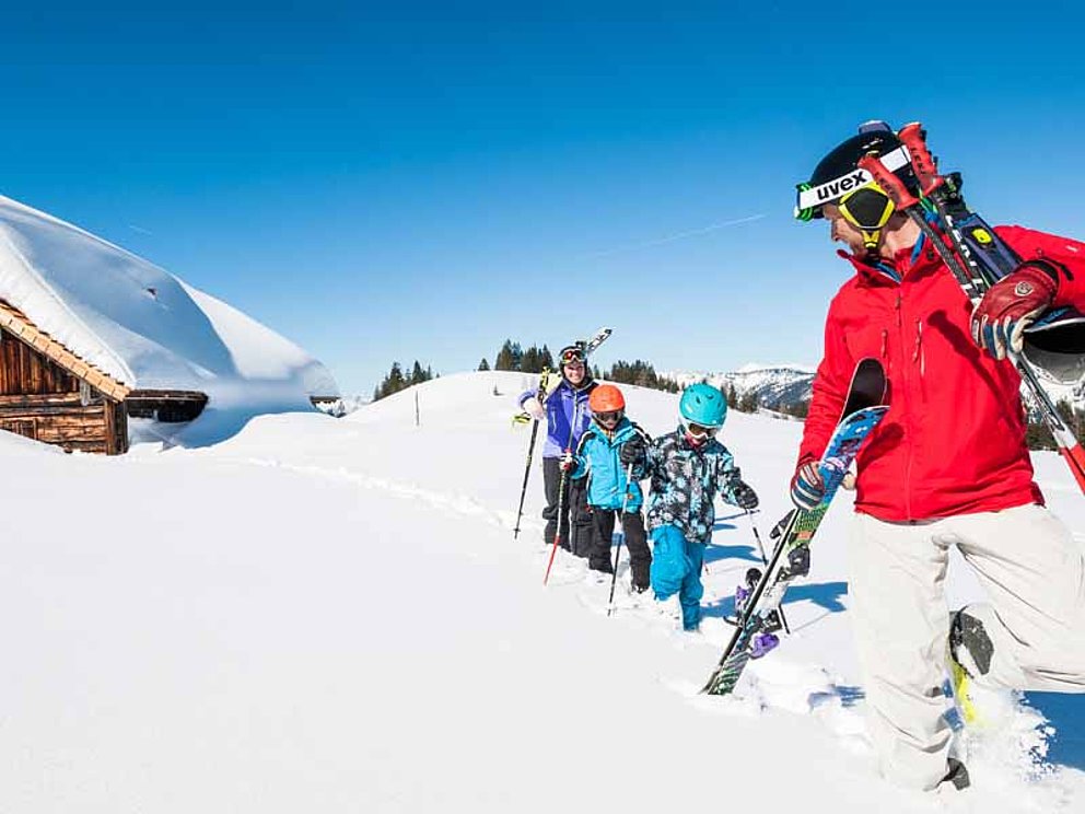 Schneegarantie für alle in der Skiregion Dachstein West