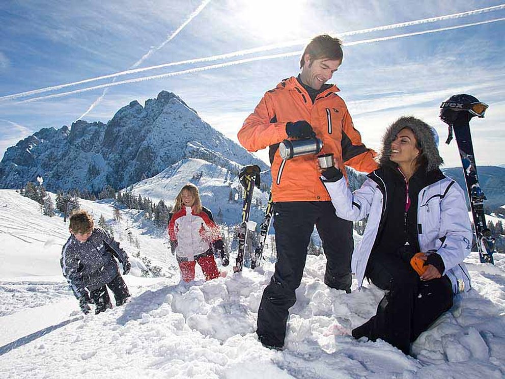 Familienspaß in der Skiregion Dachstein West