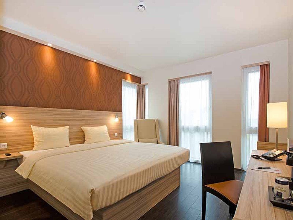 Doppelzimmer im Hotel Star Inn in Linz