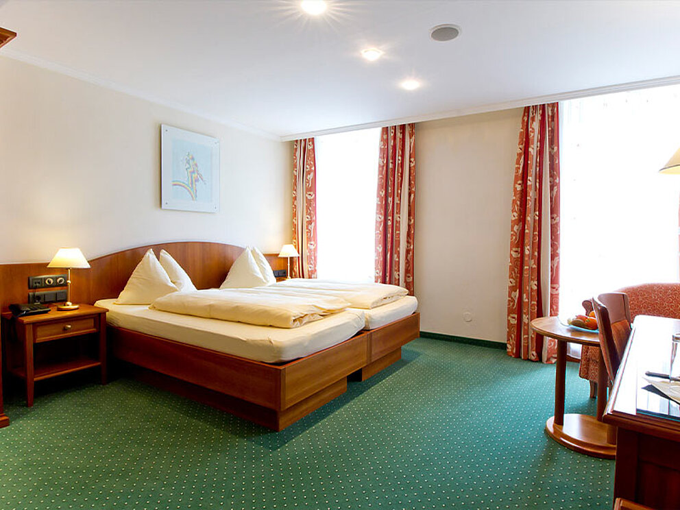 Doppelzimmer im Hotel Weisser Hirsch