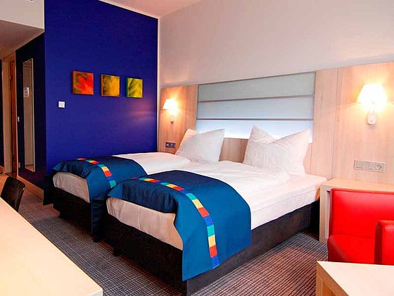 Standardzimmer mit 2 getrennten Betten im Hotel Park Inn by Radisson, Linz