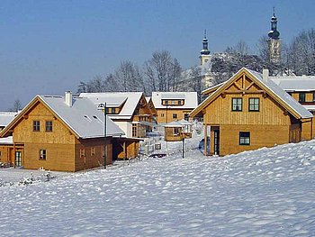 Feriendorf Schlierbach im Winter