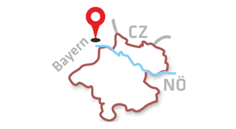Standortkarte zur Gruppentour Pullman City in Passau