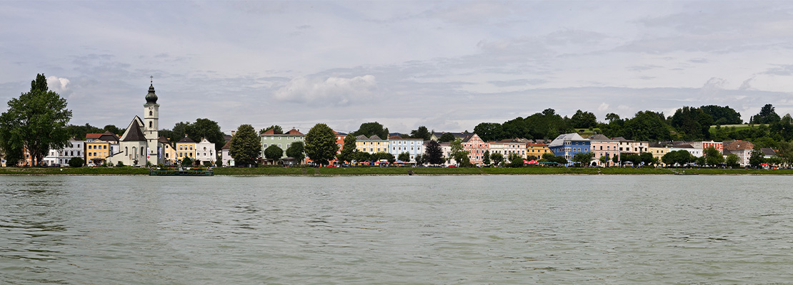 Ortsansicht Aschach an der Donau